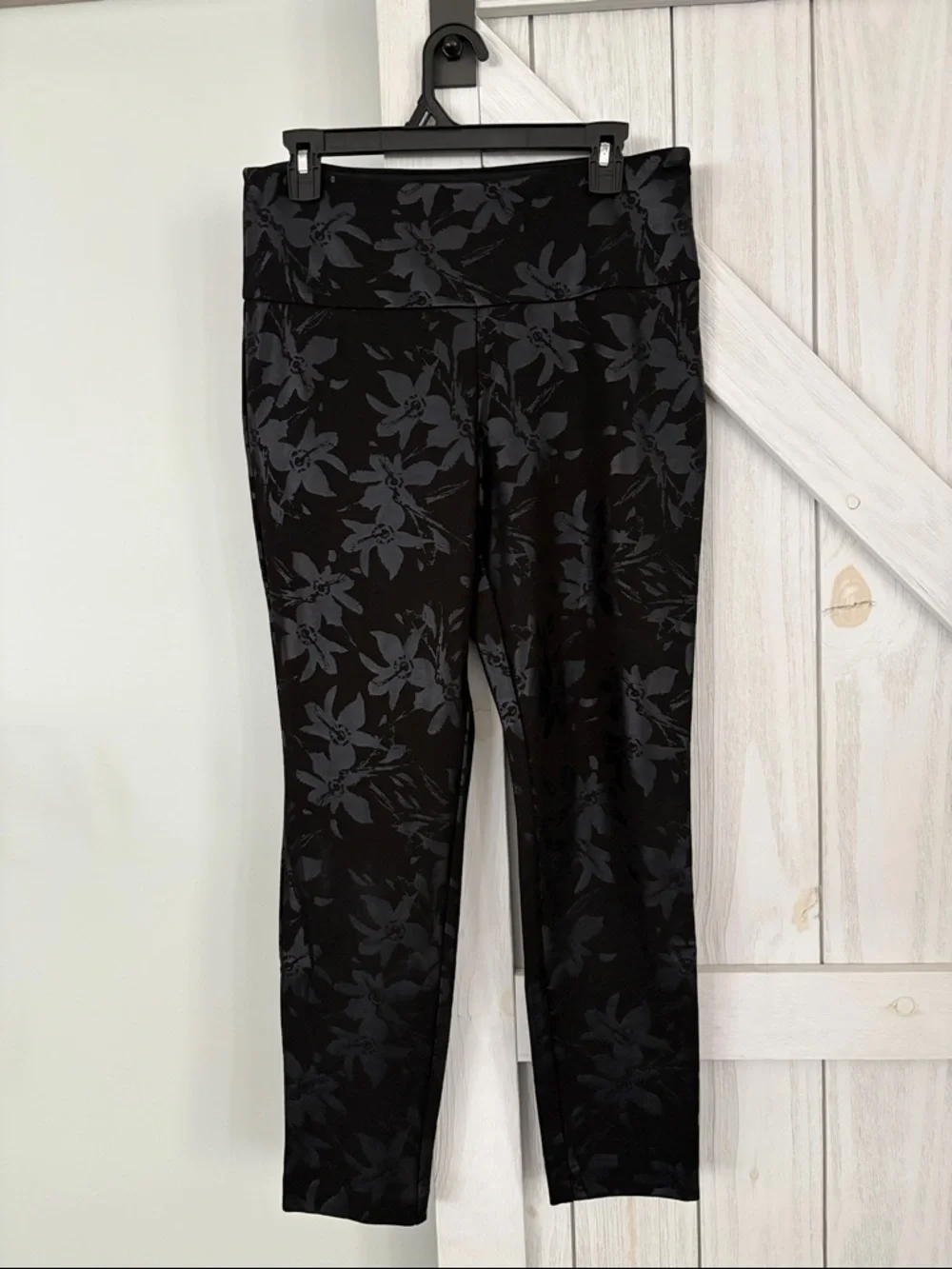 Soft Surroundings Black Ponte Twilight Pants Leggings - Picture 1 of 4